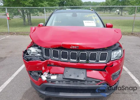 2018 Jeep Compass Latitude 4X4 из США, поврежденный, VIN 3C4NJDBB7JT223360